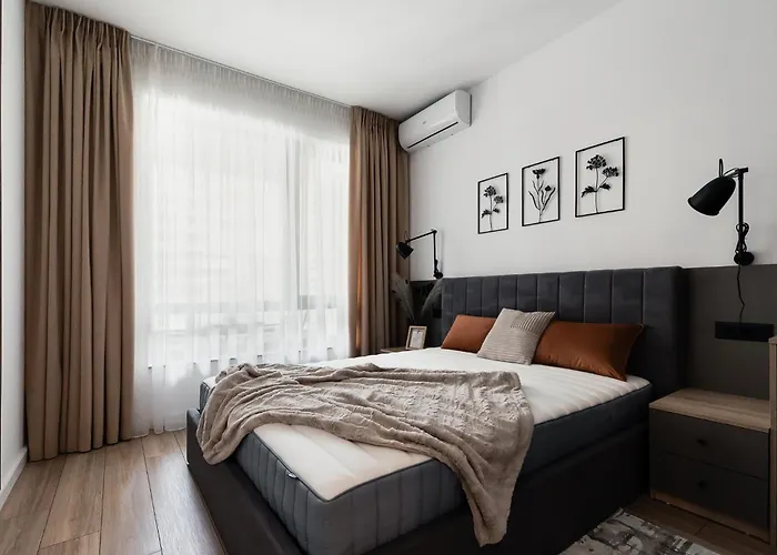 High-End 1Br In Pipera W Parking
